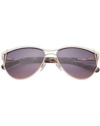 Ted Baker - 59Mm Full Rim Aviator Sunglasses - Lyst