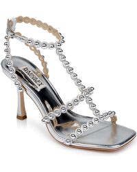 Badgley Mischka - Camilia Square Toe Sandal - Lyst