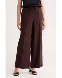 DKNY - Front Seam Pull-On Pants - Lyst
