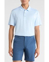 PGA TOUR - Short Sleeve Solid Golf Polo - Lyst
