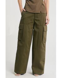 A.L.C. - Hudson Wide Leg Cargo Pants - Lyst