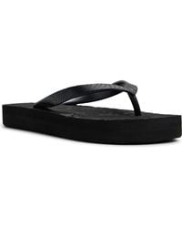 Roxy - Beach Up Platform Flip Flop - Lyst