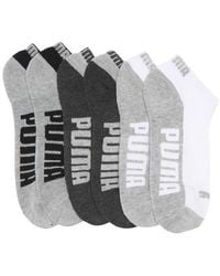 PUMA - 1/2 Terry Ankle Socks - Lyst