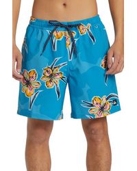 Quiksilver - Everyday Mix Volley Swim Trunks - Lyst