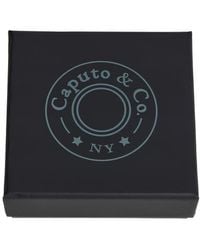 Caputo & Co. - Contrast Edge Leather Bracelet - Lyst