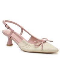 Nicole Miller - Slingback Pump - Lyst
