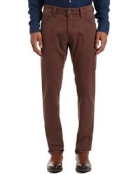 34 Heritage - Courage Coolmax Stretch Straight Leg Five Pocket Pants - Lyst