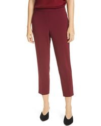 Theory - Treeca Pull-On Trousers - Lyst