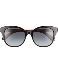 Kate Spade - Bianka 52mm Gradient Cat Eye Sunglasses - Lyst