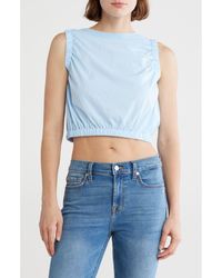 Vigoss - Tie Back Ruched Tank Top - Lyst