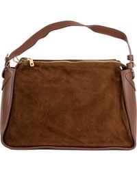 Persaman New York - Talia Suede Shoulder Bag - Lyst