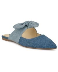 Nine West - Bowin Pointed Toe Flat - Lyst
