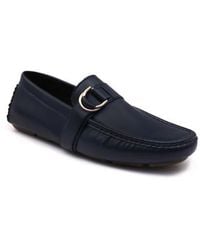 Aston Marc - Charter Side Buckle Driver Loafers - Lyst