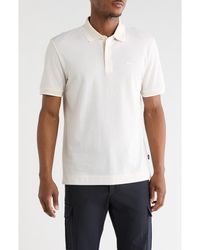 BOSS - Prout Tipped Cotton Piqué Polo - Lyst