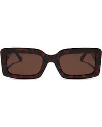 DIFF - 53Mm Rectangle Sunglasses - Lyst