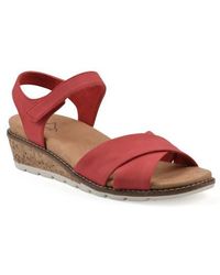 White Mountain - Tinna Wedge Sandal - Lyst