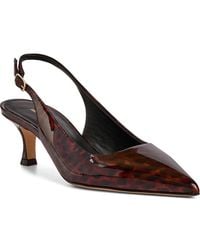 Bruno Magli - Palerma Pointed Toe Kitten Heel Slingback Pump - Lyst
