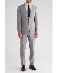 CALVIN KLEIN 205W39NYC - Sharkskin Wool Blend Suit - Lyst