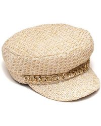 Eugenia Kim - Woven Marine Cap - Lyst