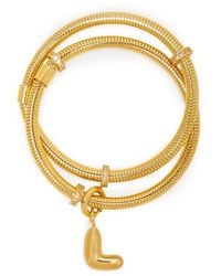 Saachi - Bubble Charm Initial Bracelet - Lyst