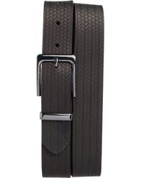 Ted Baker - Reversible Embossed Leather Belt - Lyst