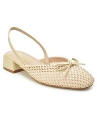 Catherine Malandrino - Slingback Raffia Mule Flat - Lyst