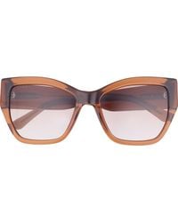DIFF - Vivienne 56Mm Square Sunglasses - Lyst