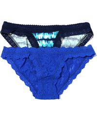 Hanky Panky - Lace Brazilian Bikini Panties - Lyst