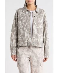 Thread & Supply - Camo Cropped Utility Jacket - Lyst