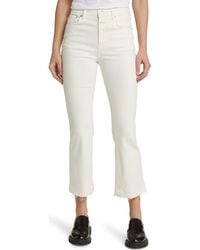 Closed - Hi-Sun Flare Crop Jeans - Lyst