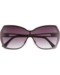 Vince Camuto - Backframe 145mm Gradient Shield Sunglasses - Lyst