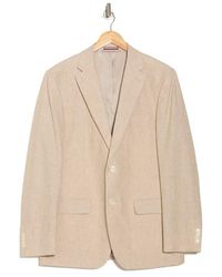 Tommy Hilfiger - Linen Blend Solid Suit Jacket - Lyst