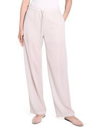 Theory - Wool Blend Drawstring Pants - Lyst