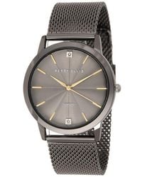 Perry Ellis - Slim Diamond Mesh Bracelet Watch, 41Mm - Lyst