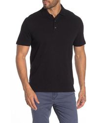 Vince - Short Sleeve Slub Polo - Lyst