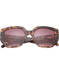 Ted Baker - 54Mm Gradient Square Sunglasses - Lyst