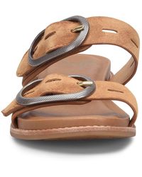 Born Calexico Platform Gladiator Sandal in Brown | Lyst
