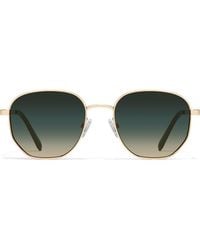 Quay - Big Time 54Mm Gradient Round Sunglasses - Lyst