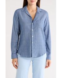 Frank & Eileen - Barry Tailored Fit Glen Plaid Button-Up Shirt - Lyst