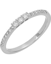 Bony Levy - Liora Diamond Stacking Ring - Lyst