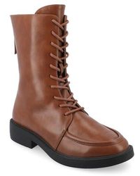 Journee Collection - Nikks Combat Boot - Lyst