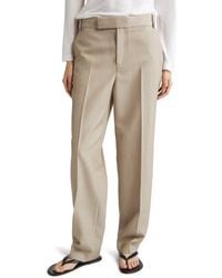 Partow - Morrison Straight Leg Virgin Wool Pants - Lyst
