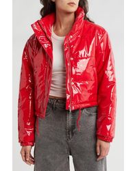 Vigoss - Shiny Quilted Jacket - Lyst