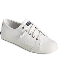sperry top sider white leather