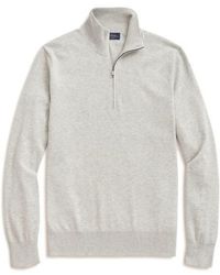 Brooks Brothers - Supima Cotton Half Zip Pullover - Lyst