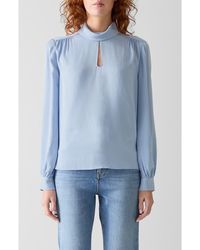 LK Bennett - Sally Cowl Neck Top - Lyst