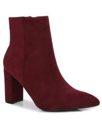 BERNESS - Sara Block Heel Bootie - Lyst