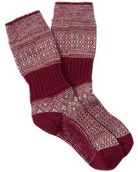Smartwool Textured Crew Socks
