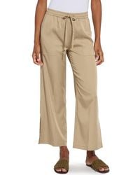Lyssé - Zena Drawstring Ankle Wide Leg Pants - Lyst