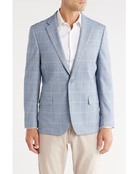 Original Penguin - Plaid Notch Lapel Blazer - Lyst